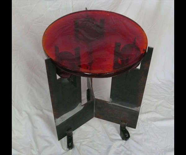 Art deco table (1 of 4)
